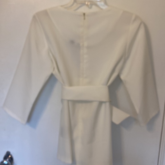 Rebecca Tatti Classic Tie Front Blouse, Size S - New with Tags! - Picture 5 of 8